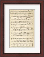 Framed Musical Notes II