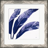 Framed Welcome to Paradise XI Indigo