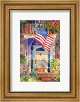 Framed Patriotic Home