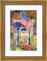 Framed Patriotic Home