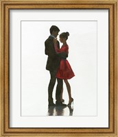 Framed Embrace II Red Dress