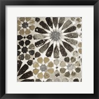 Alhambra Tile III Neutral Framed Print