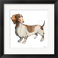 Clio Watercolor Framed Print