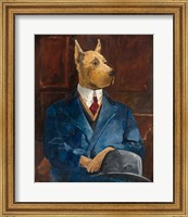 Framed Inspector Dogleash