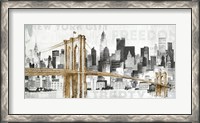 Framed New York Skyline I