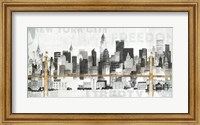 Framed New York Skyline II