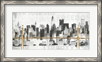 Framed New York Skyline II