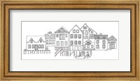 Framed Nordic Village II