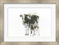 Framed Cow and Calf Light