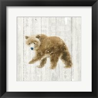 Into the Woods VI no Border on Barn Board Framed Print