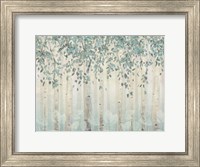 Framed Dream Forest I Silver Leaves