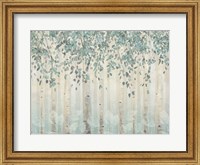 Framed Dream Forest I Silver Leaves