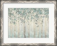 Framed Dream Forest I Silver Leaves