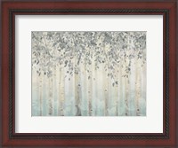 Framed Silver and Gray Dream Forest I