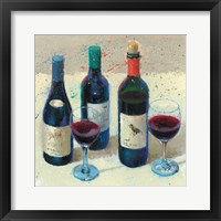 Framed Wine Bouquet I