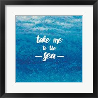 Framed Underwater Quotes I