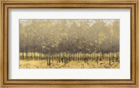 Framed Golden Trees III Taupe