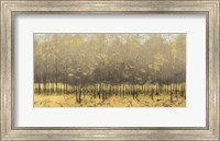 Framed Golden Trees III Taupe