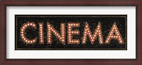 Framed Cinema Marquee