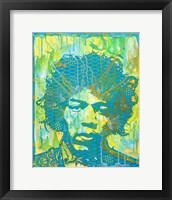 Framed Jimi Hendrix V