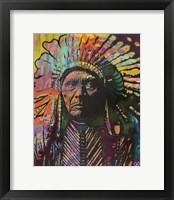 Framed Native American IV