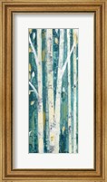 Framed Birches in Spring Panel I