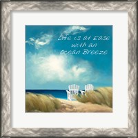 Framed Perfect Day Ocean Breeze