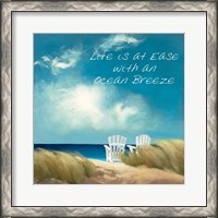 Framed Perfect Day Ocean Breeze