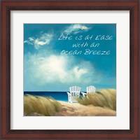 Framed Perfect Day Ocean Breeze