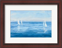 Framed Open Sail with Turquoise