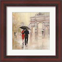 Framed Romantic Paris II