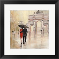 Framed Romantic Paris II