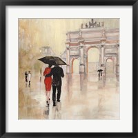 Framed Romantic Paris II