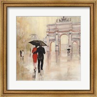 Framed Romantic Paris II