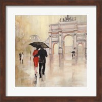 Framed Romantic Paris II