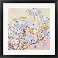 Framed 'Spring Dogwood II' border=