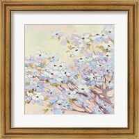 Framed 'Spring Dogwood I' border=