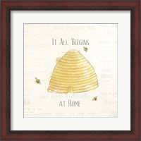 Framed Bee and Bee I