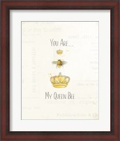 Framed 'Bee and Bee VI' border=
