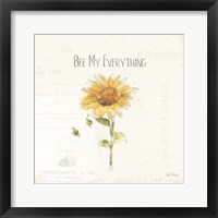 Framed 'Bee and Bee IV' border=