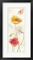 Painted Poppies VII Framed Print