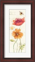 Framed Painted Poppies VI