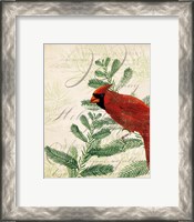 Framed 'Vintage Noel II' border=