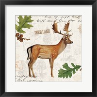 Lodge Collage VII Framed Print