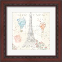 Framed Lighthearted in Paris V