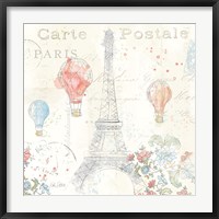 Framed Lighthearted in Paris IV