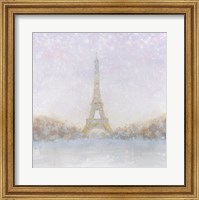 Framed Eiffel with Gold