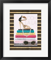 Paris Style I Border Framed Print