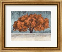 Framed Orange Oak