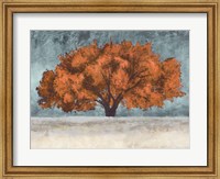 Framed Orange Oak